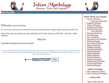 Tablet Screenshot of indianmythology.org